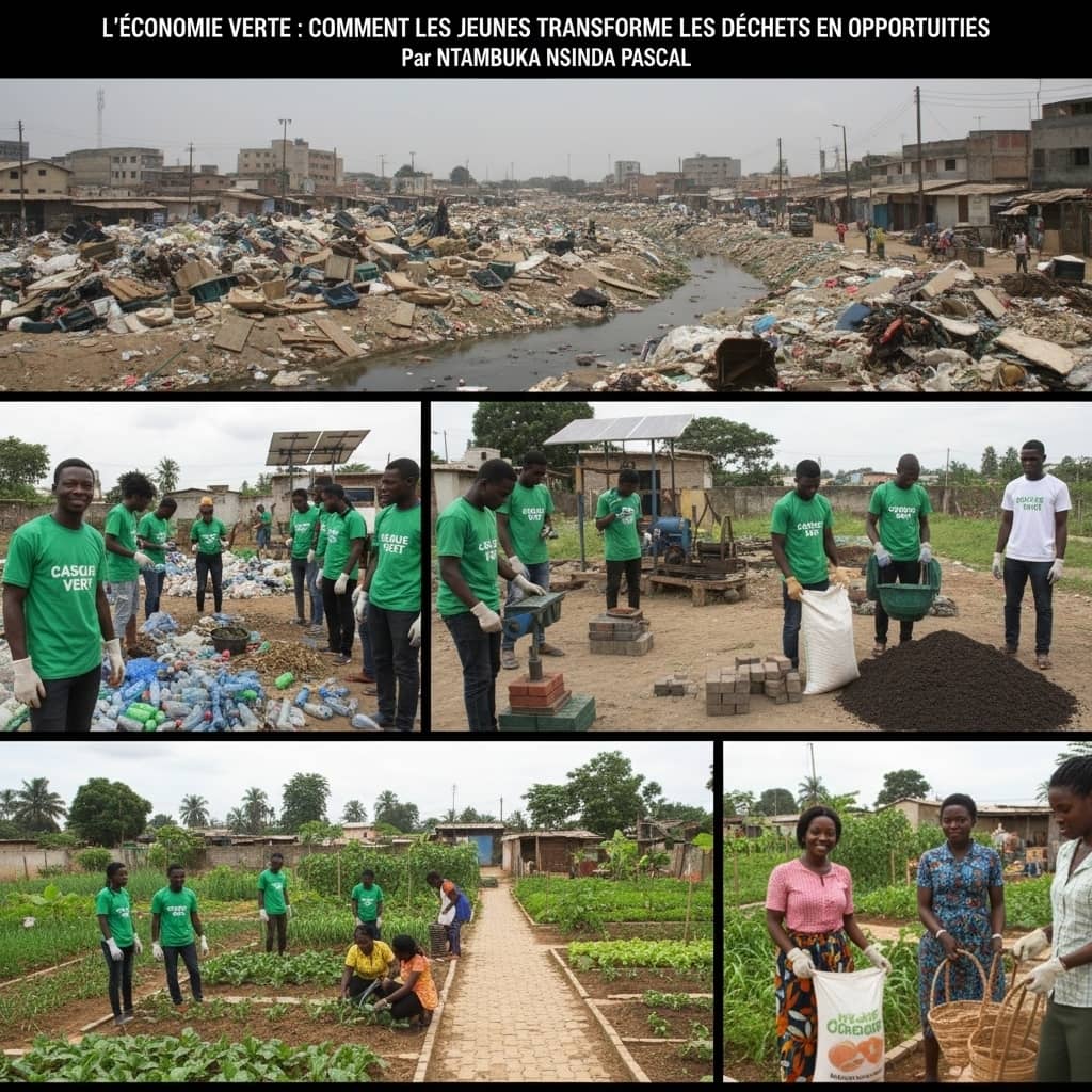 L'ÉCONOMIE VERTE : COMMENT LES JEUNES TRANSFORMENT LES DÉCHETS EN OPPORTUNITÉS 